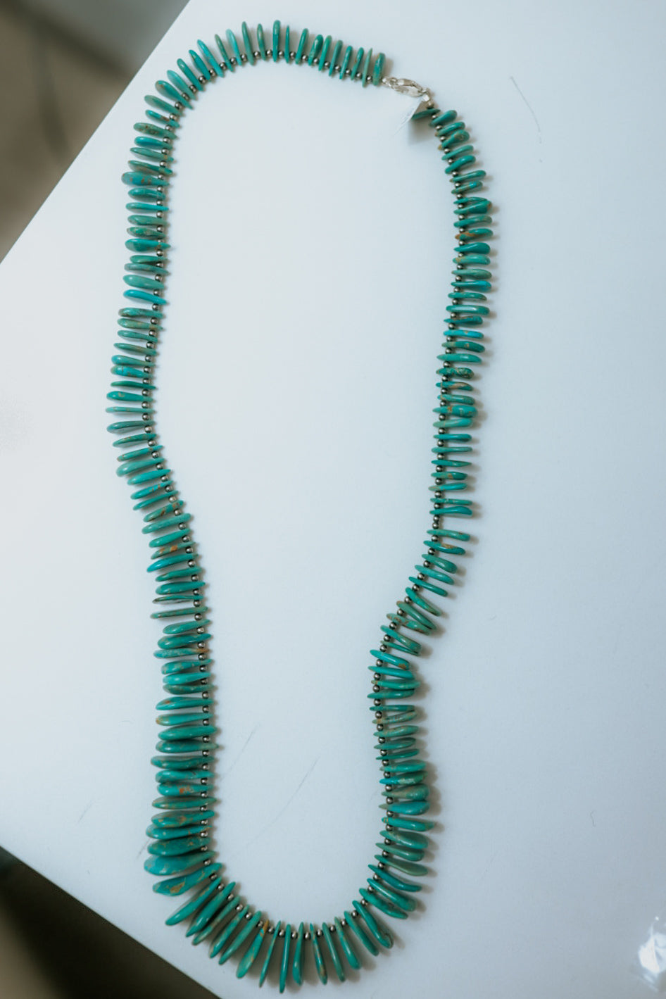 Turquoise Necklace - Smokin' Blues Turquoise