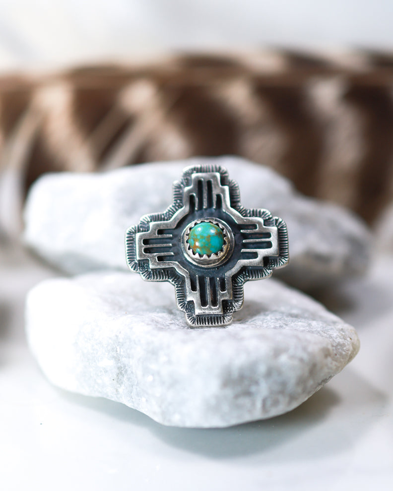 Turquoise Ring | Size 9 - Turquoise Town