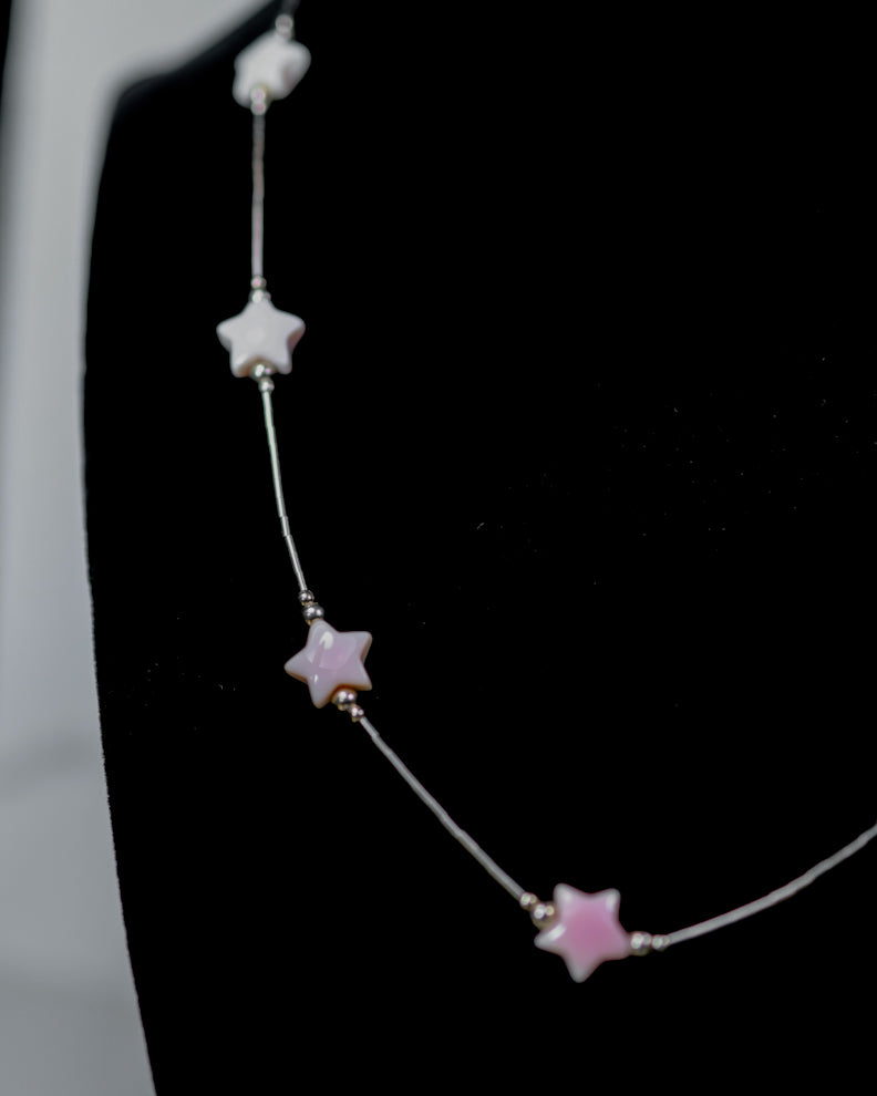 Pink Conch Necklace