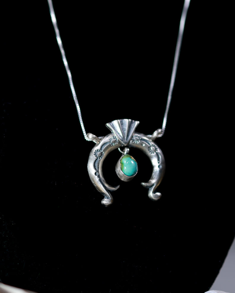 Turquoise Naja Pendant