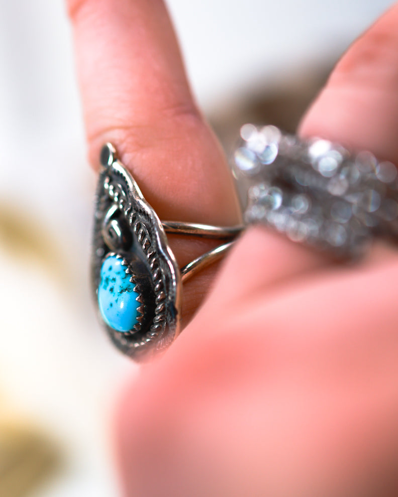 Turquoise Ring | Size 5.5 - Turquoise Town
