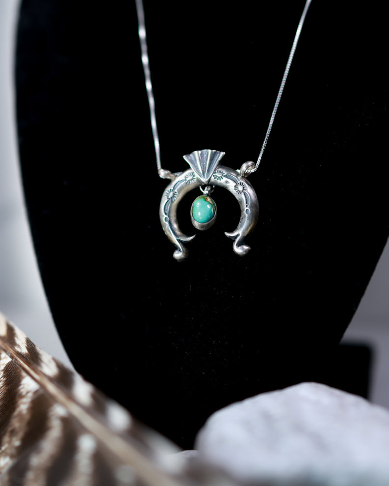 Turquoise Naja Pendant