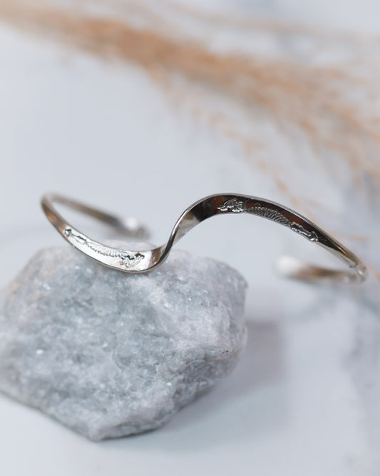Sterling Silver Cuff - Smokin' Blues Turquoise