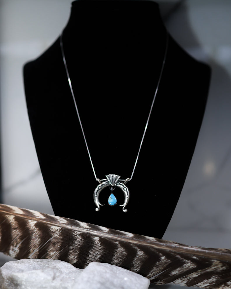Turquoise Naja Pendant