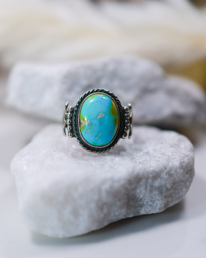 Turquoise Ring | Size 7 - Turquoise Town