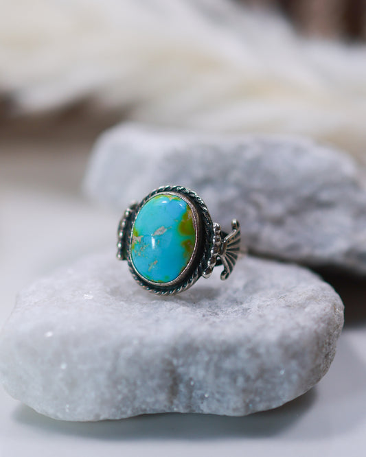 Turquoise Ring | Size 7 - Turquoise Town