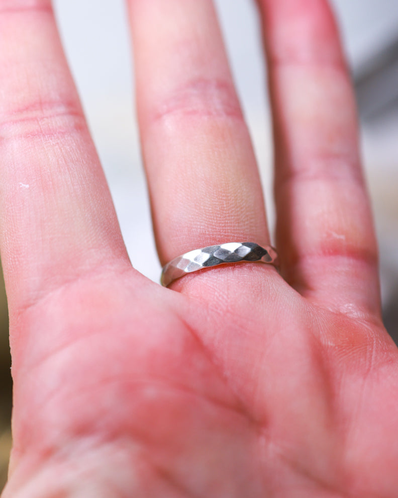 Turquoise Ring | Size 8 - Smokin' Blues Turquoise