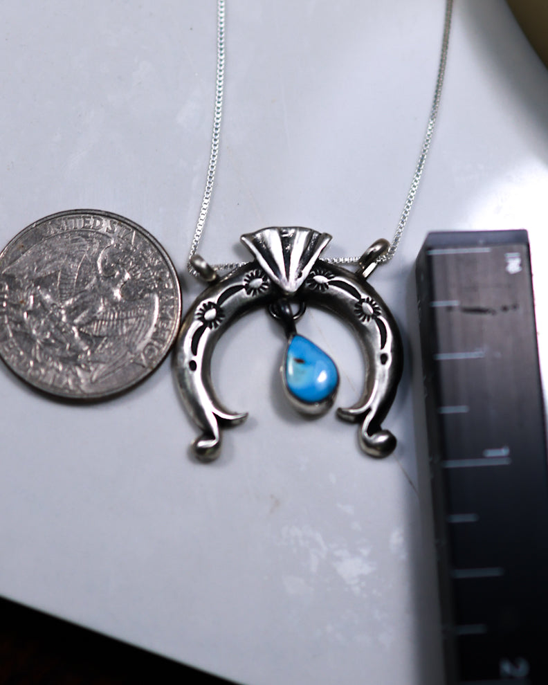 Turquoise Naja Pendant