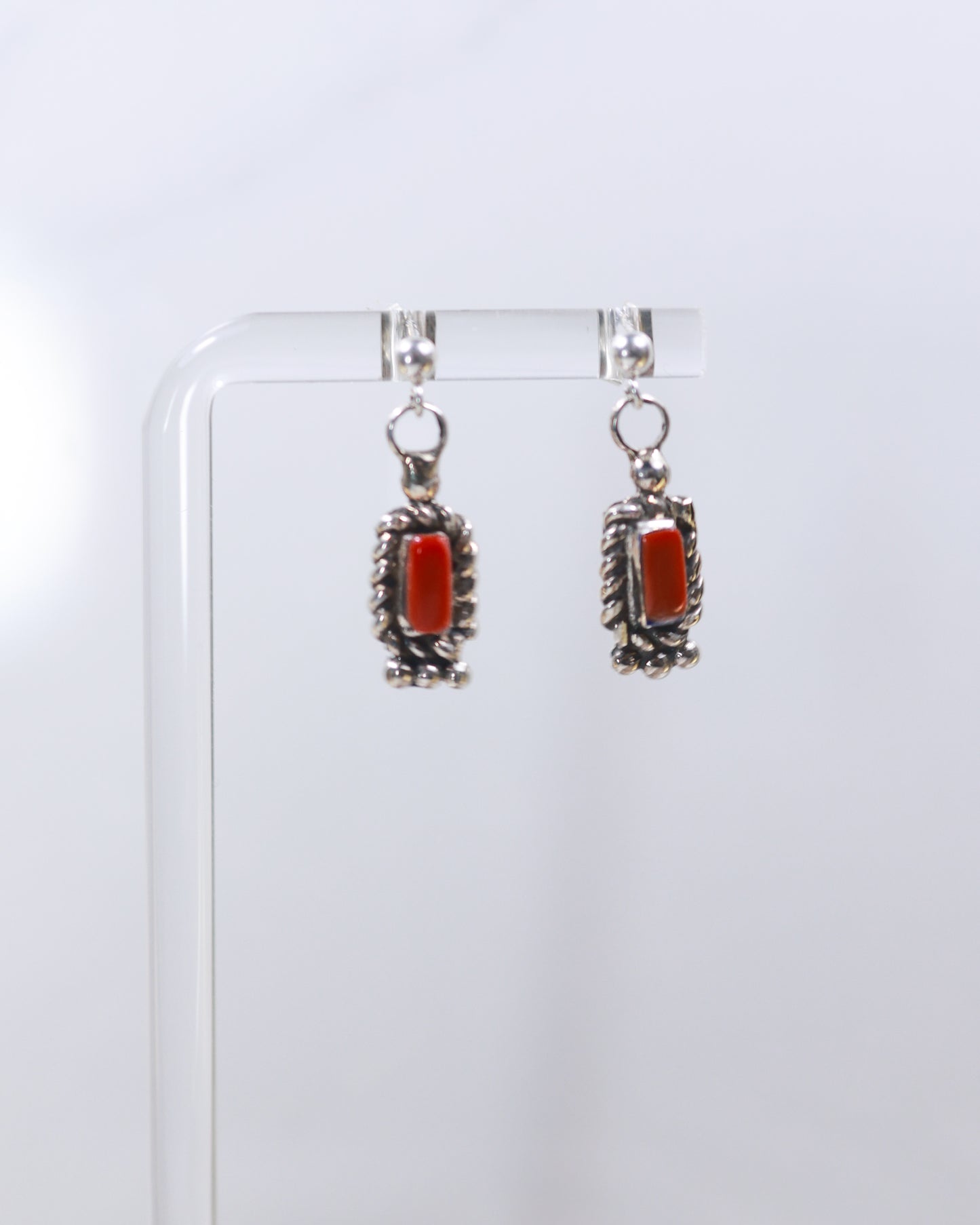 Coral Earrings
