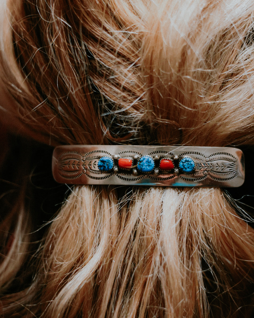 Sterling Barrette - Smokin' Blues Turquoise