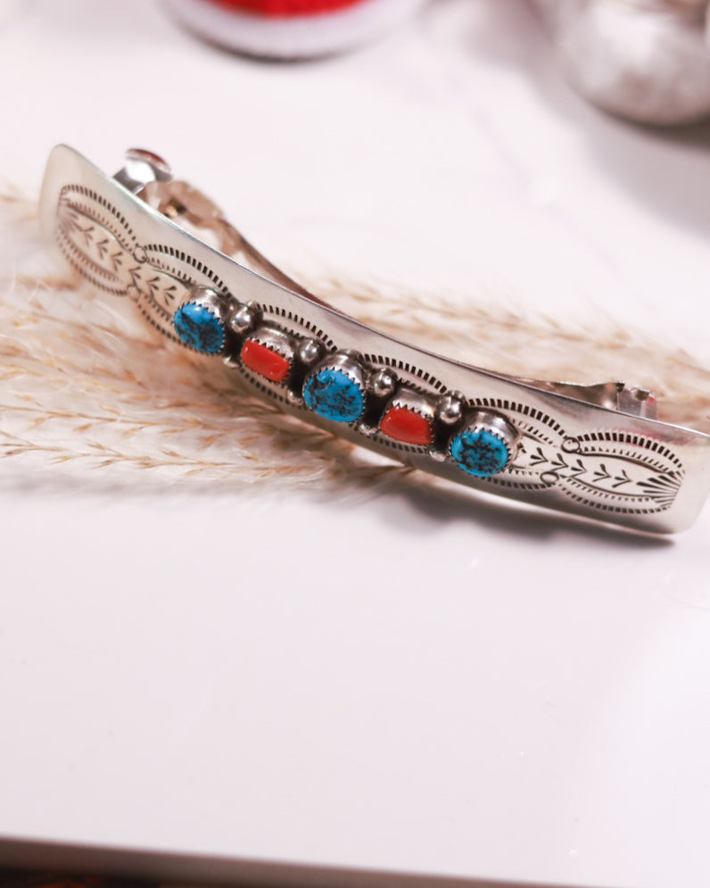 Sterling Barrette - Smokin' Blues Turquoise