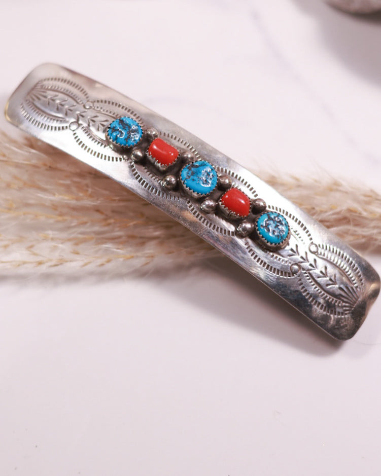 Sterling Barrette - Smokin' Blues Turquoise
