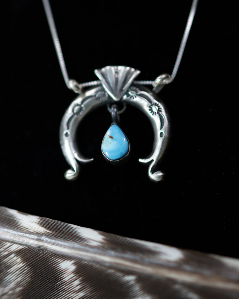 Turquoise Naja Pendant