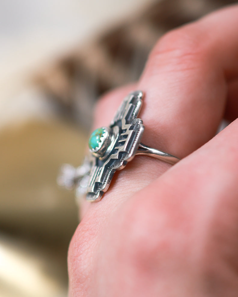 Turquoise Ring | Size 9 - Turquoise Town