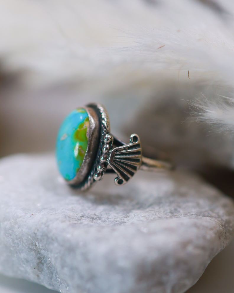 Turquoise Ring | Size 7 - Turquoise Town