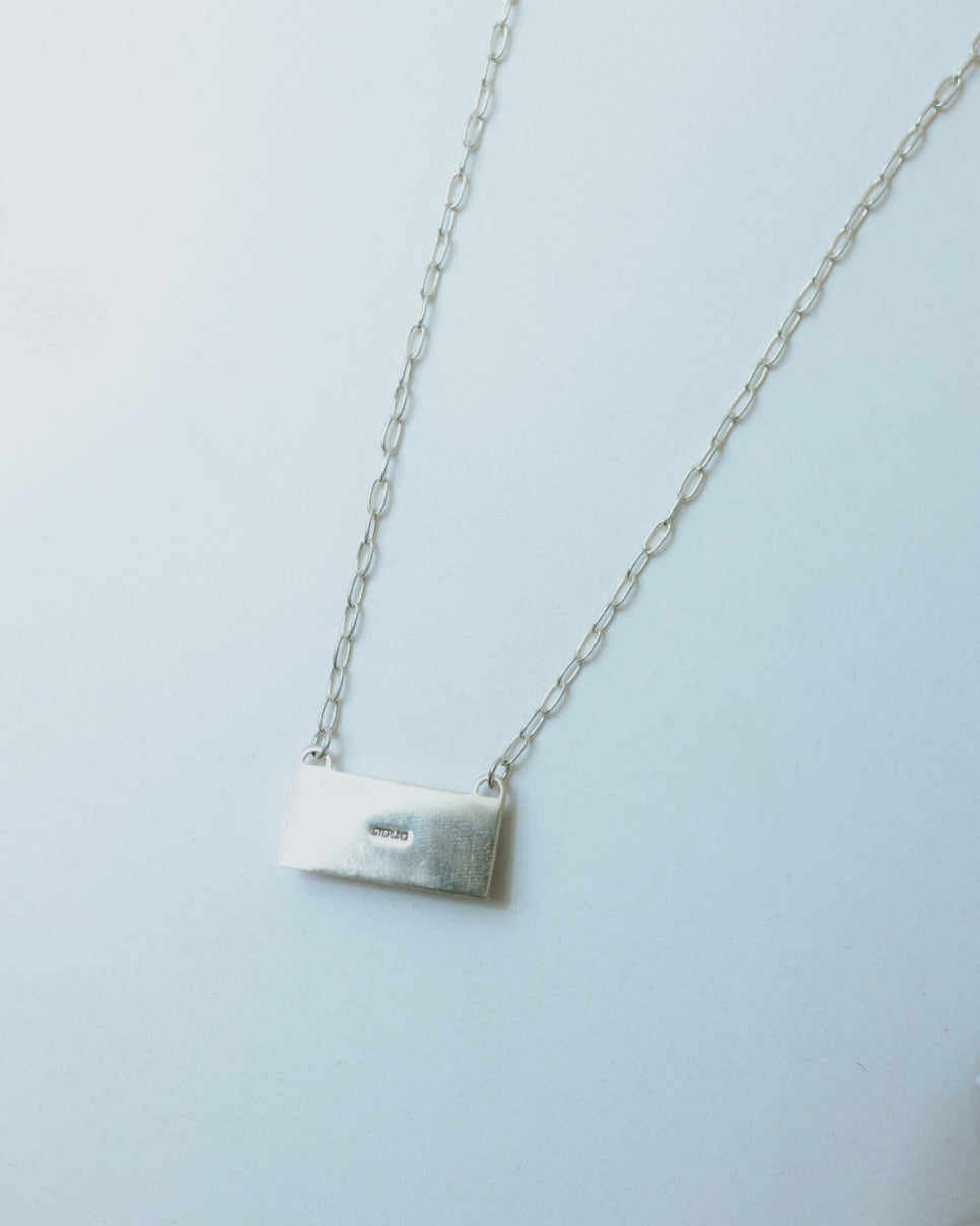 Spiney Oyster Bar Necklace - Smokin' Blues Turquoise