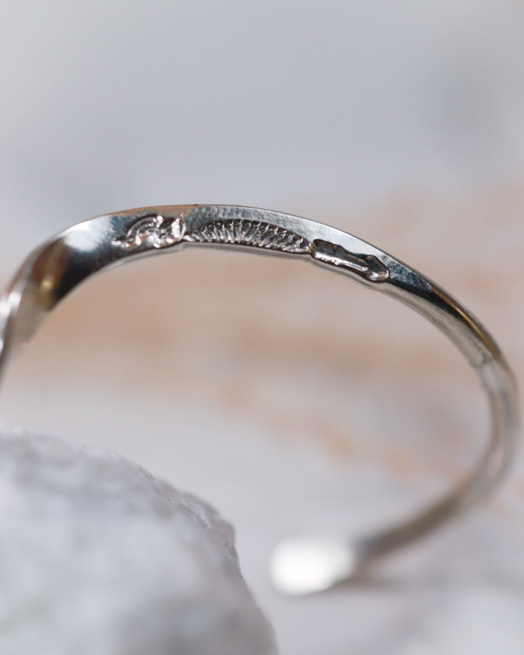 Sterling Silver Cuff - Smokin' Blues Turquoise