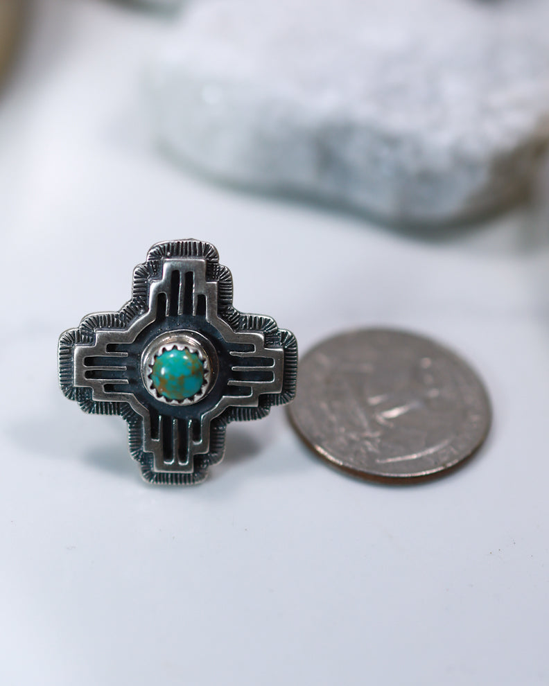 Turquoise Ring | Size 9 - Turquoise Town