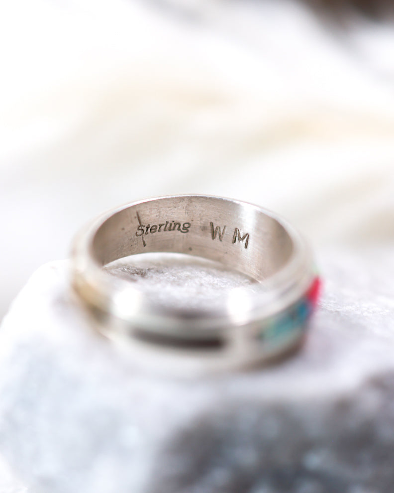 Opal Turquoise Ring | Size 7 - Turquoise Town