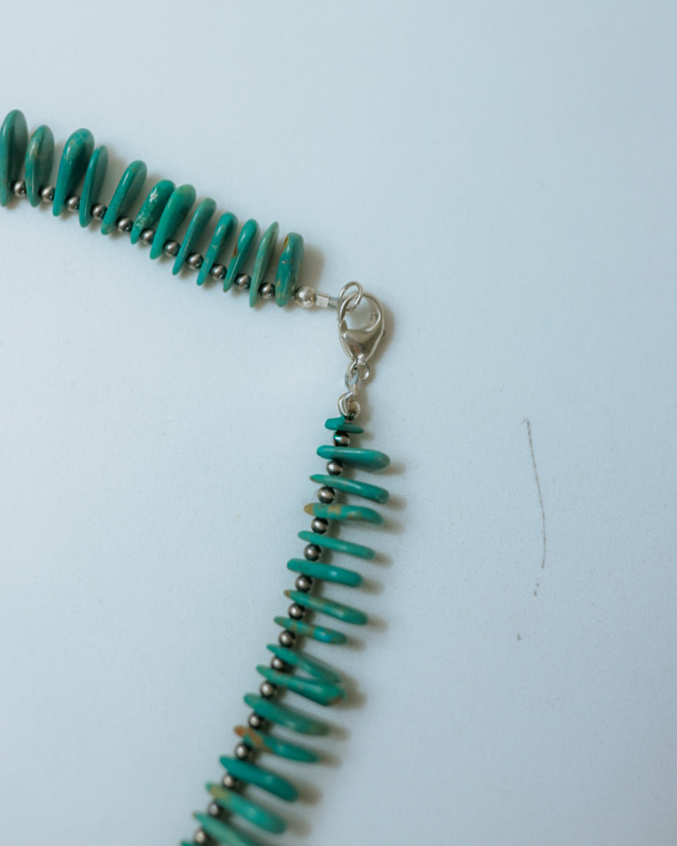 Turquoise Necklace - Smokin' Blues Turquoise