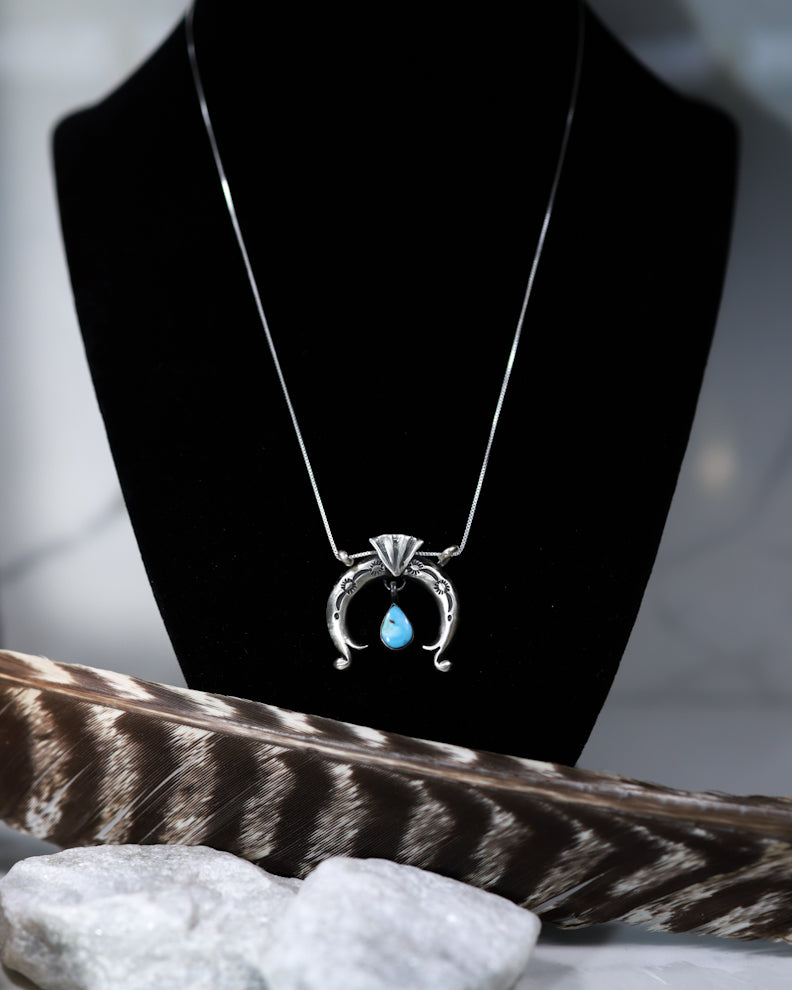 Turquoise Naja Pendant