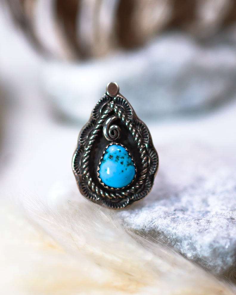 Turquoise Ring | Size 5.5 - Turquoise Town