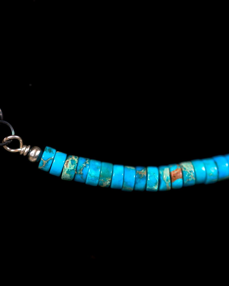 Turquoise Necklace - Smokin' Blues Turquoise