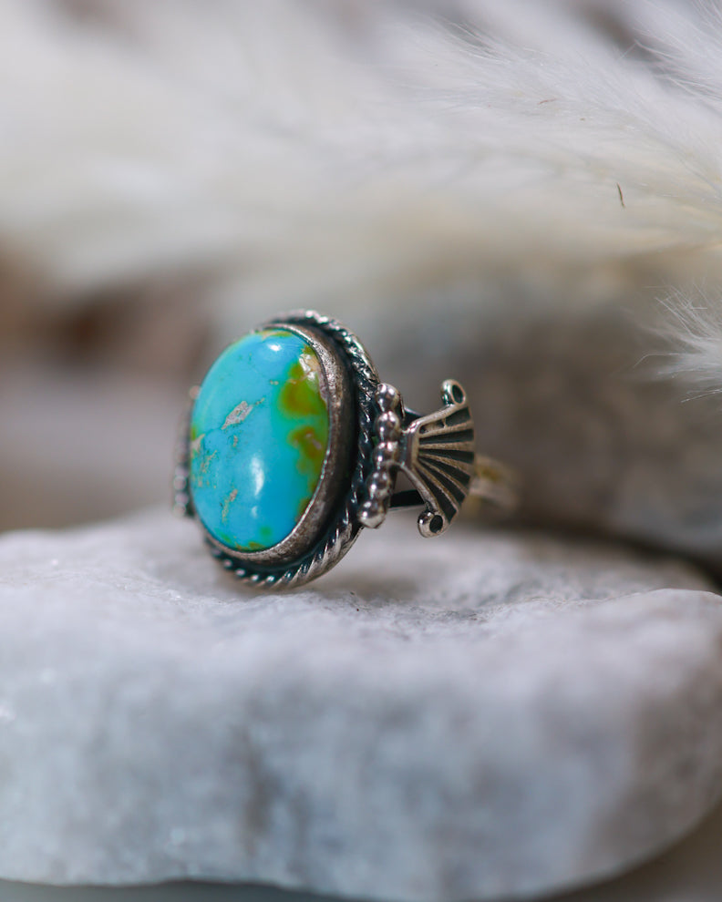 Turquoise Ring | Size 7 - Turquoise Town