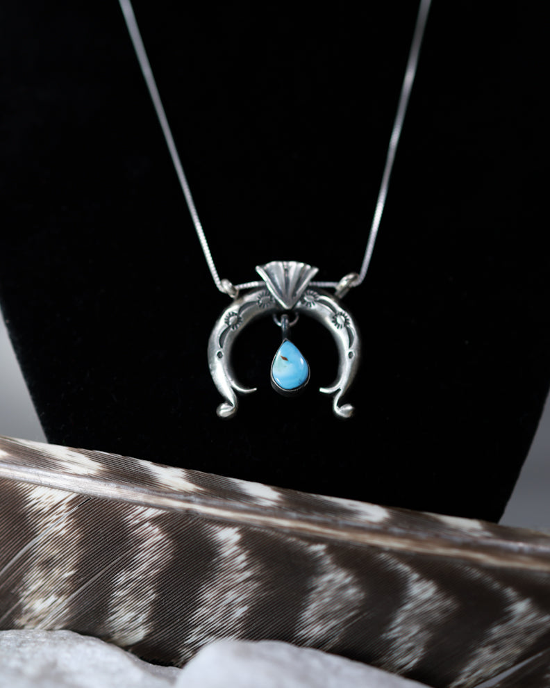 Turquoise Naja Pendant
