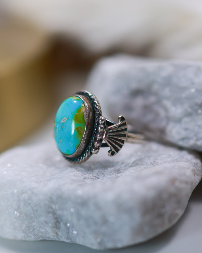 Turquoise Ring | Size 7 - Turquoise Town