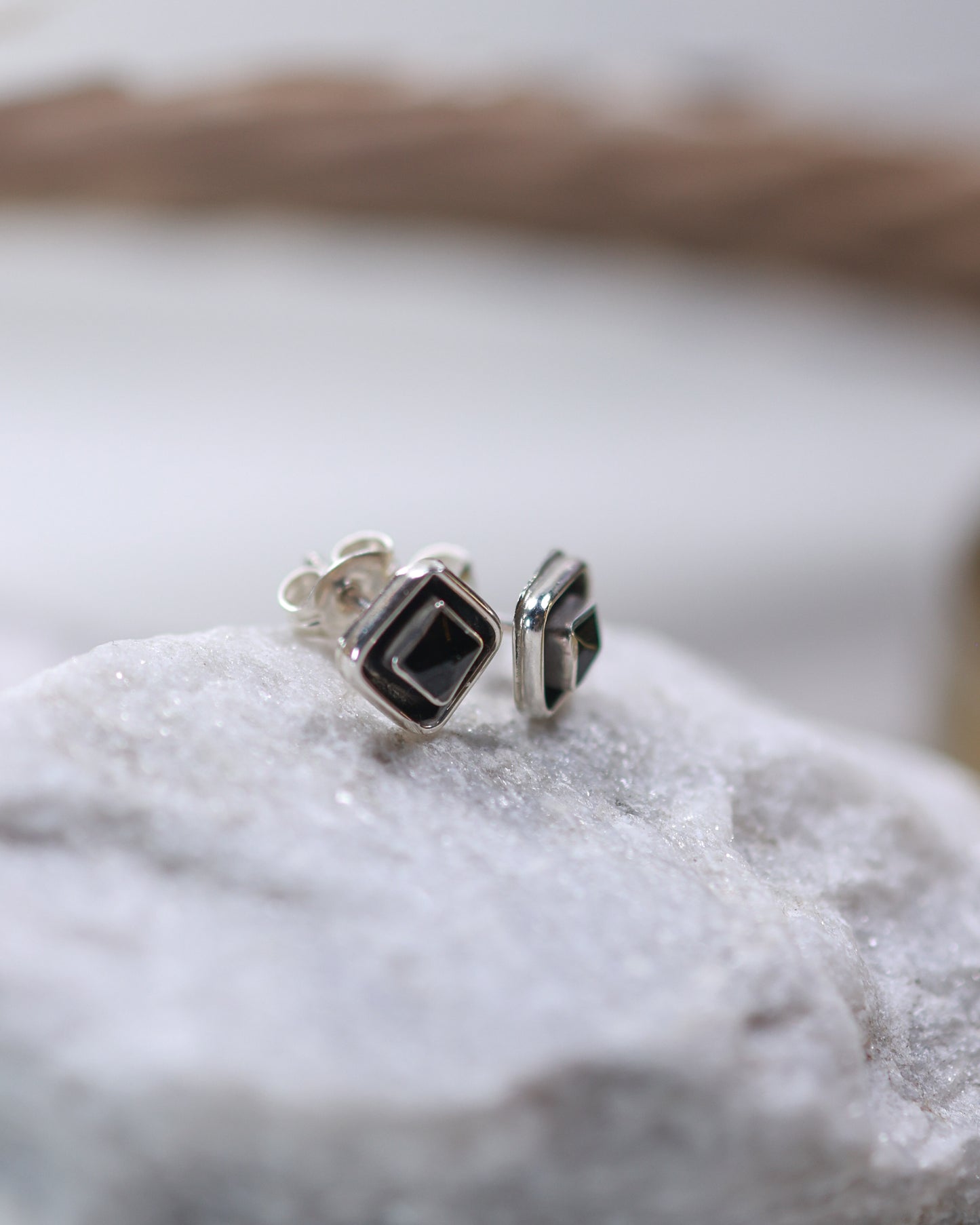 Black Onyx Earrings