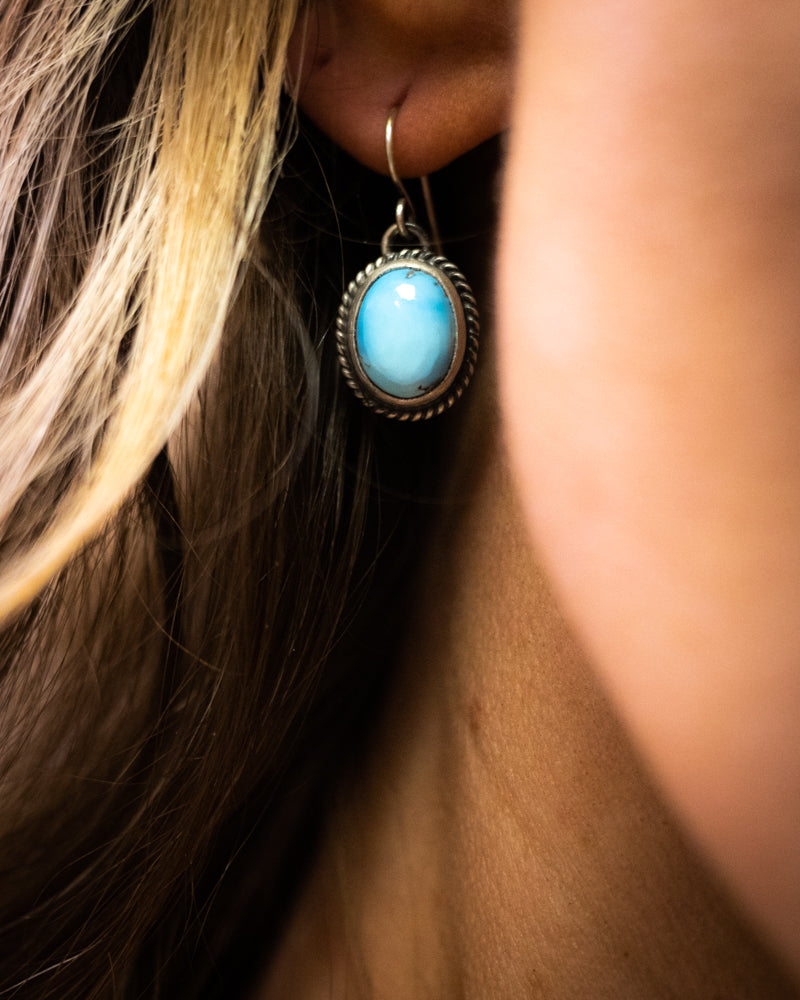 Golden Hills Necklace Set - Smokin' Blues Turquoise